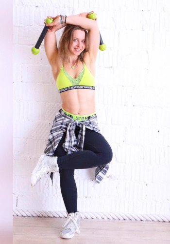 Кристина Шаповалова. Инструктор Zumba